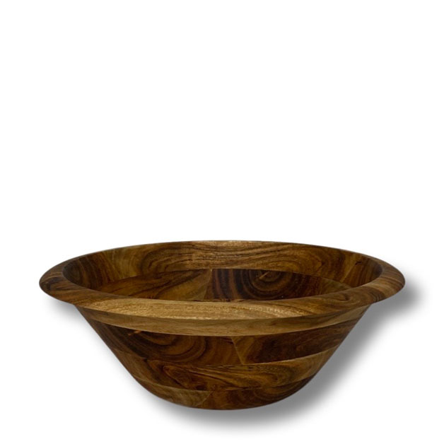 WOODY SERVING BOWL MEDIUM in the group Table Setting / Kitchen accessories at Miljögården (536850)