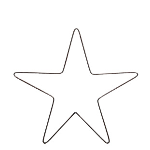DECORATION FORGED METAL STAR SMALL