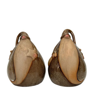 DECORATION GNOME BROWN M MIX