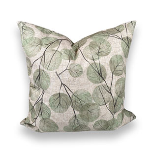 CUSHION COVER LUNARIA GREEN